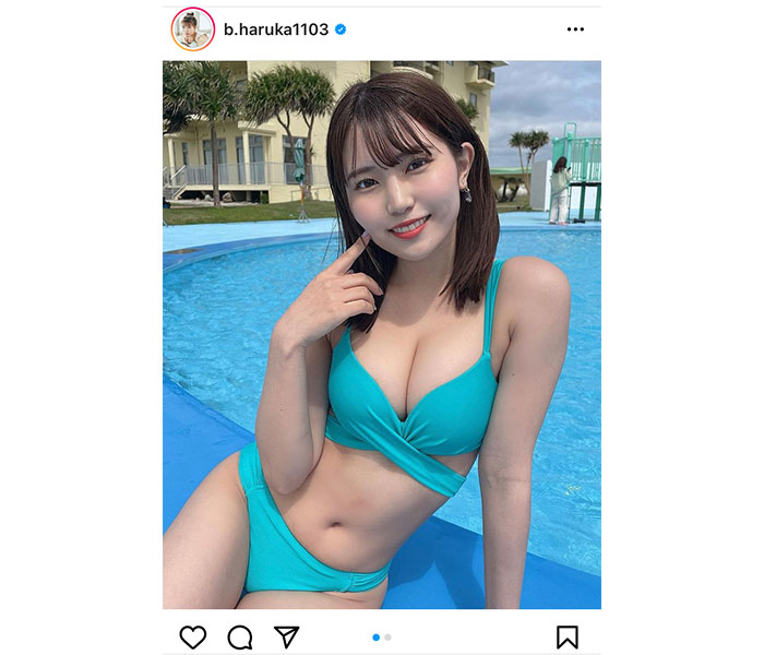 JamsCollection・坂東遥、爽やかビキニで「夏のお姉さん」ショットをお届け！「大好きしか勝たん」