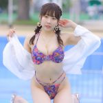 【写真特集 10枚】コスプレイヤー・りなしぃ、セクシー水着でメリハリ美ボディ披露！＜近代麻雀水着祭2022＞