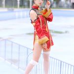 【写真特集 9枚】KissBee・中山星香、チャイナ風コスチュームで美脚チラリ＜近代麻雀水着祭2022＞