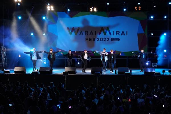 【写真特集 12枚】GENERATIONS、「Warai Mirai Fes 2022」M-stage2日目のトリを飾る