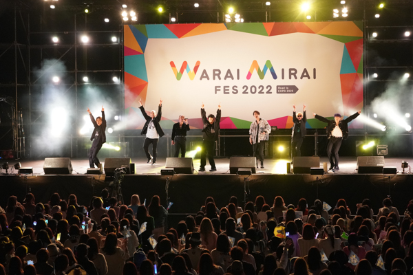 【写真特集 12枚】GENERATIONS、「Warai Mirai Fes 2022」M-stage2日目のトリを飾る