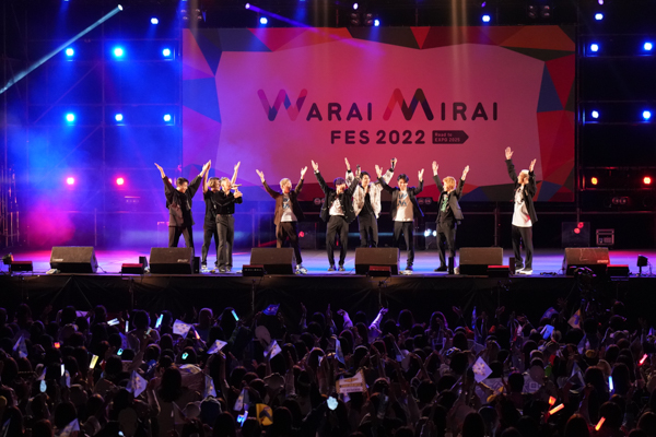 【写真特集 12枚】GENERATIONS、「Warai Mirai Fes 2022」M-stage2日目のトリを飾る