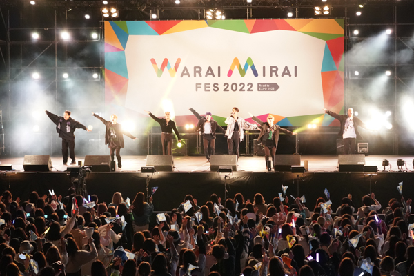 【写真特集 12枚】GENERATIONS、「Warai Mirai Fes 2022」M-stage2日目のトリを飾る