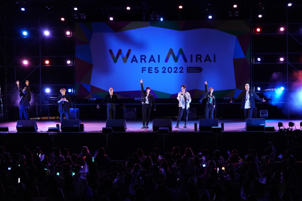 【写真特集 12枚】GENERATIONS、「Warai Mirai Fes 2022」M-stage2日目のトリを飾る