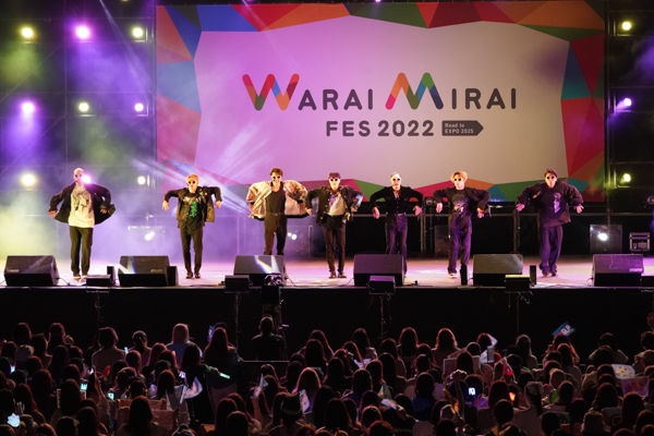 【写真特集 12枚】GENERATIONS、「Warai Mirai Fes 2022」M-stage2日目のトリを飾る