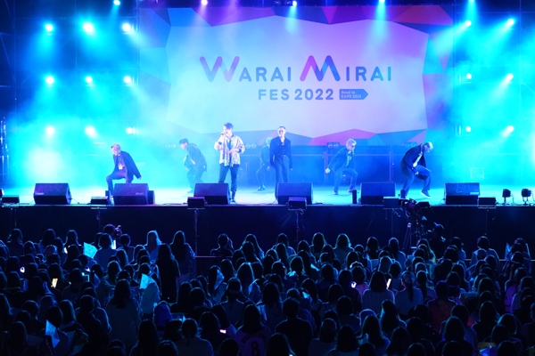 【写真特集 12枚】GENERATIONS、「Warai Mirai Fes 2022」M-stage2日目のトリを飾る