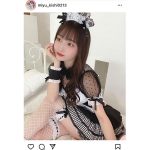 #ババババンビ・岸みゆのセクカワなメイド服ショットに「雇いたい」の声続出！