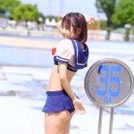 【写真 5枚】MELT・兎ゐまりん、セーラー服風コスチュームで透けビキニ披露！＜近代麻雀水着祭2022＞