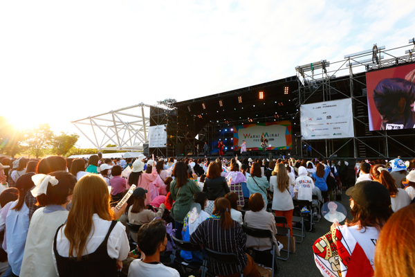 【写真特集 10枚】OWVが初の野外フェス出演！「Warai Mirai Fes 2022」で会場を盛り上げる！！