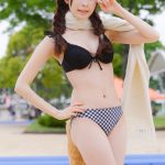 【写真特集 11枚】江口いちご、ケモノ耳ビキニで魅せる美プロポーション＜近代麻雀水着祭2022＞