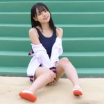 【写真特集 15枚】浪速猫（なにわキャッツ）・エレナ、まるで水泳部のマネージャーなスクール水着姿を届ける！＜近代麻雀水着祭2022＞
