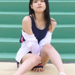 【写真特集 15枚】浪速猫（なにわキャッツ）・エレナ、まるで水泳部のマネージャーなスクール水着姿を届ける！＜近代麻雀水着祭2022＞