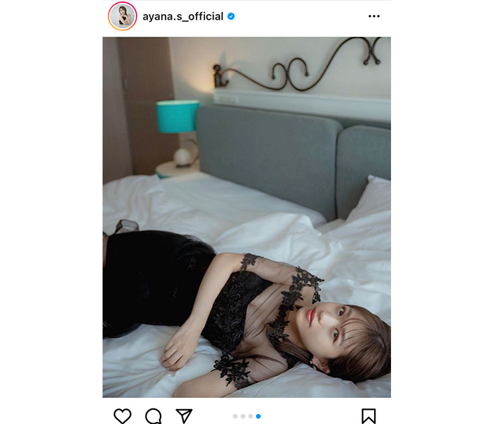 AKB48・篠崎彩奈、透けドレスで魅せる「大人あやなん」に歓喜の声ぞくぞく！「ただただ、素晴らしい」