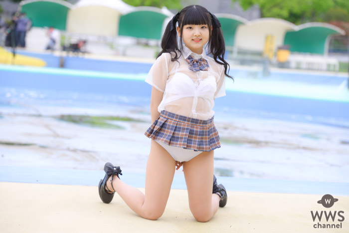 【写真 5枚】Teamくれれっ娘！・高橋美鈴、透けシャツセクシーな白ビキニに熱視線！＜近代麻雀水着祭2022＞