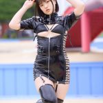 【写真特集 10枚】コスプレイヤー・橘あさひ、セクシーすぎる黒ナースコスプレに熱視線！＜近代麻雀水着祭2022＞