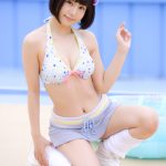 【写真 5枚】コスプレイヤー・くらる、ふっくら美バストで視線釘付け！＜近代麻雀水着祭2022＞