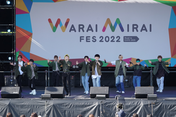 【写真特集 15枚】円神が「Warai Mirai Fes 2022」で圧巻のパフォーマンス