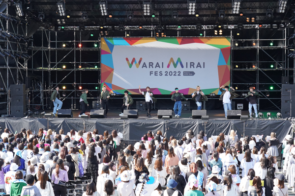 【写真特集 15枚】円神が「Warai Mirai Fes 2022」で圧巻のパフォーマンス