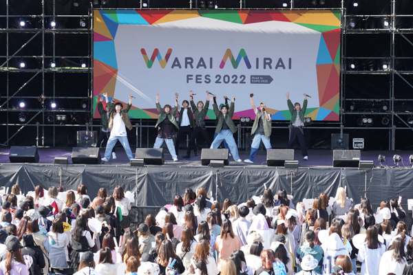 【写真特集 15枚】円神が「Warai Mirai Fes 2022」で圧巻のパフォーマンス