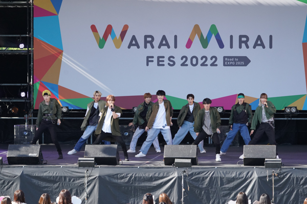 【写真特集 15枚】円神が「Warai Mirai Fes 2022」で圧巻のパフォーマンス