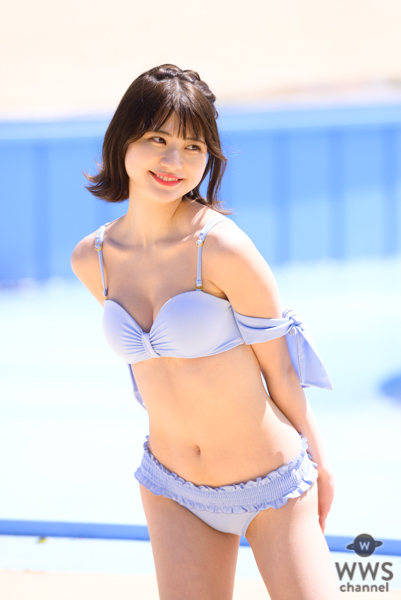 【写真特集 11枚】山田南実、爽やかビキニで魅せる透明肌に釘付け！＜近代麻雀水着祭2022＞