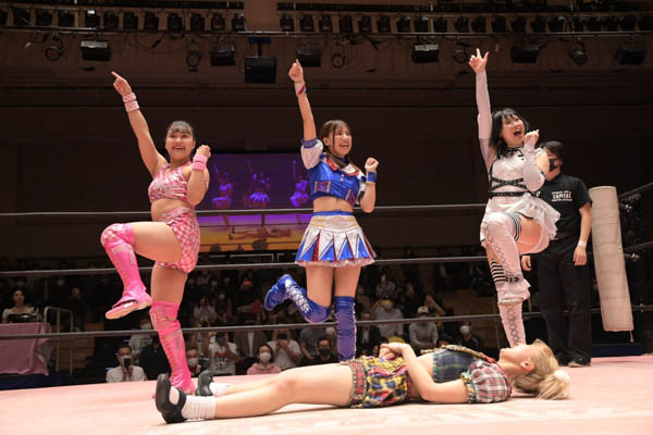 SKE48 荒井優希、プロレス・デビュー1周年を勝利で飾る