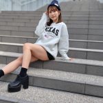 【写真特集】坂東遥(JamsCollection)が美脚露わなカジュアルファッションで登場！６月活動再開へ向けて思いを語る！「自分自身と向き合う時間が増えました。」