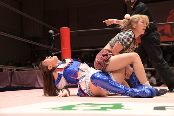 SKE48 荒井優希、プロレス・デビュー1周年を勝利で飾る