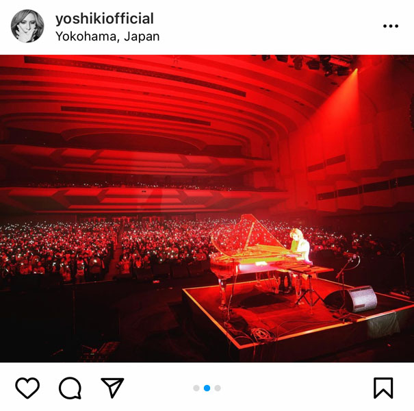 X JAPAN・YOSHIKI、盟友hide追悼イベント参戦「魂のこもった演奏」「私も泣きそう」とファン感涙！