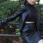 【写真特集】2022ミスユニバーシティ神奈川グランプリ・小清水伶奈さん、 全身ブラックコーデで美脚アピール！「自分から積極的に行動することが何よりも大事」