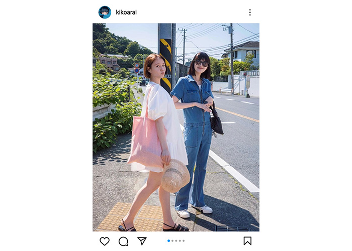 新井貴子、トリンドル玲奈との透明感あふれるツーショットに「画面越しにマイナスイオンを感じます」と絶賛の声！