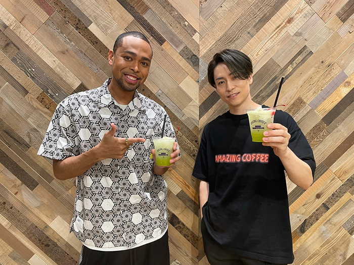 AMAZING COFFEE、JA熊本経済連×EXILE NESMITH×AMAZING COFFEEのコラボレーションドリンクを新発売