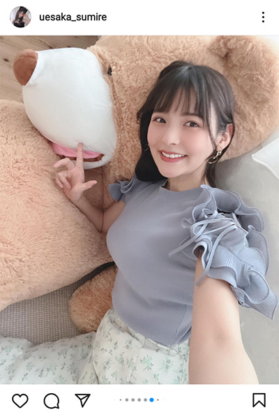 上坂すみれ、表情がコロコロ変わるショット連発「どの写真も可愛すぎます」とファン歓喜！