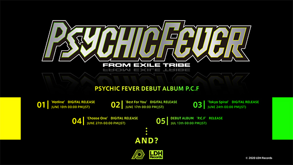 PSYCHIC FEVER、デビューアルバム『P.C.F』プロモーションスケジュール公開