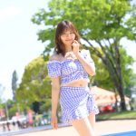 【写真特集 13枚】イロハサクラ・優希、爽やかギンガムチェックの水着姿で視線釘付け！＜近代麻雀水着祭2022＞