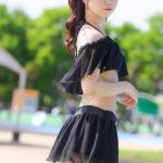 【写真特集 8枚】イロハサクラ・咲良木愛波、セクシーな黒猫に扮してくびれボディ全開！＜近代麻雀水着祭2022＞