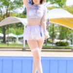 【写真特集 10枚】deeper²・有香、セクシーチャイナ風水着で美尻披露＜近代麻雀水着祭2022＞