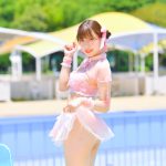 【写真特集 10枚】dela・今田希、競泳水着＆チャイナ風ビキニで魅了＜近代麻雀水着祭2022＞