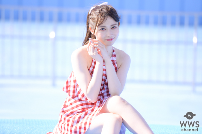 【写真特集 18枚】it's sunny・松尾美侑、夕陽に照らされた透明肌にうっとり＜近代麻雀水着祭2022＞