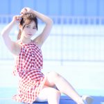 【写真特集 18枚】it's sunny・松尾美侑、夕陽に照らされた透明肌にうっとり＜近代麻雀水着祭2022＞