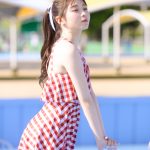 【写真特集 18枚】it's sunny・松尾美侑、夕陽に照らされた透明肌にうっとり＜近代麻雀水着祭2022＞