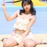 【写真特集 16枚】天使もも、胸元リボンが可愛らしい水着姿を披露