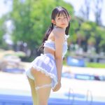 【写真特集 17枚】赤ちょこ・東條明日華、ガーリーなメイド風コスチュームで美尻披露！＜近代麻雀水着祭2022＞