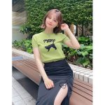 NGT48・本間日陽、スリットから美脚チラ見せ！TikTokクリエイターとして活動スタート