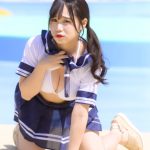【写真特集 8枚】にゅ〜わ・本間のゆり、セーラー服×ビキニのフェチショットで悩殺！＜近代麻雀水着祭2022＞