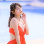 【写真特集 15枚】notall・広山楓、ポニーテールを風になびかせ美麗スタイルを届ける！＜近代麻雀水着祭2022＞