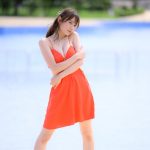 【写真特集 15枚】notall・広山楓、ポニーテールを風になびかせ美麗スタイルを届ける！＜近代麻雀水着祭2022＞