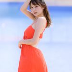 【写真特集 15枚】notall・広山楓、ポニーテールを風になびかせ美麗スタイルを届ける!<近代麻雀水着祭2022>