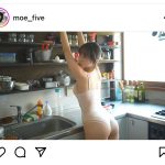 伊織もえ、もっちり桃尻を見せつけるバックショットで悩殺！
