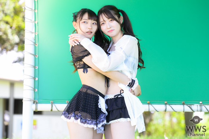 【写真特集 14枚】it's sunny・鈴川侑奈＆松尾美侑がメイドビキニ衣装でコラボ！＜近代麻雀水着祭2022＞